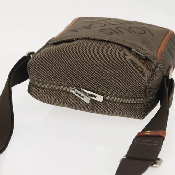 LOUIS VUITTON Damier Geant Sitadan NM Bag Brown Tail M93224 LV Auth gh782 - Picture 7 of 16